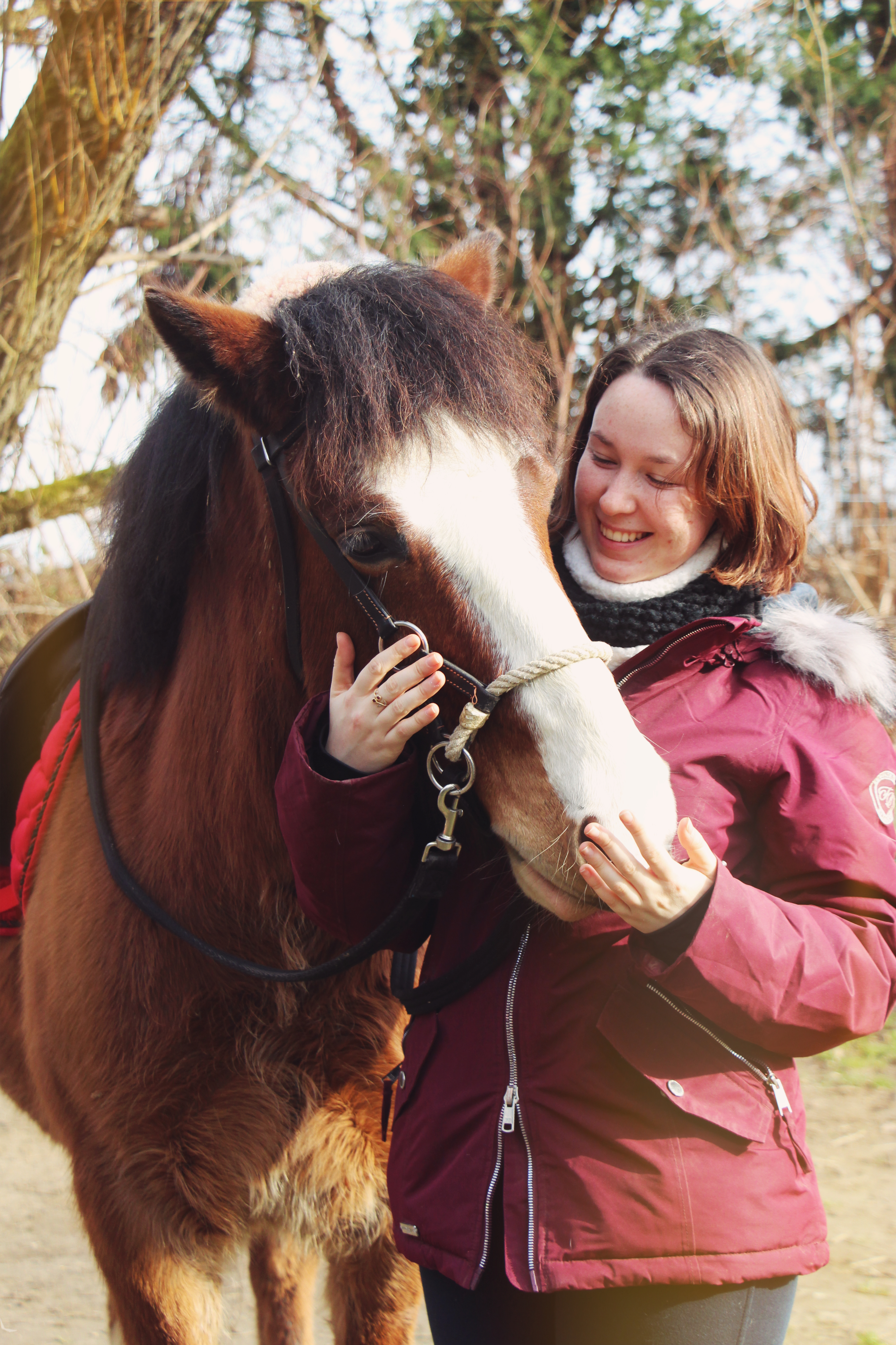 Image Marion avec un cheval